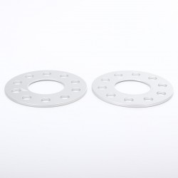 JRWS1 Spacers 5mm 5x112 66,6 Silver