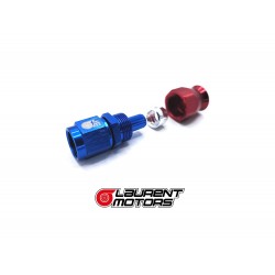 Acoplamiento Femenino PTFE Full Flow AN8 / DASH8 - rectos, curvados 90°