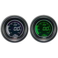 Pression Turbo Prosport Manomètre 52mm - EVO - Blanc/Vert