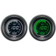 ProSport gauge water temp - 52 mm - EVO - White/Green
