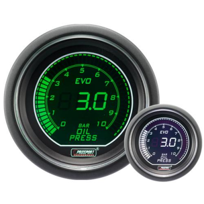 Manomètre ProSport Pression Huile 52mm Manomètre ProSport Pression Huile 52mm
