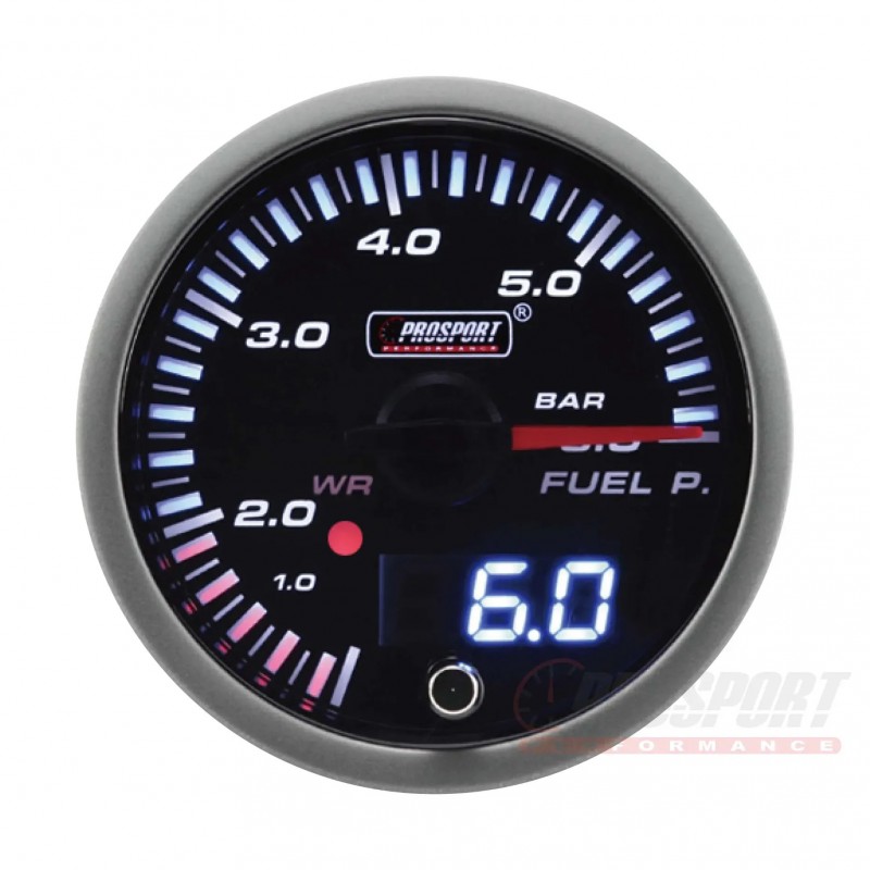 52mm JDM Pression d'Essence Manomètre ProSport