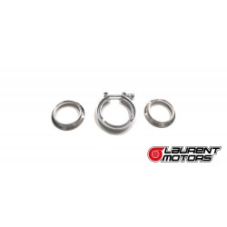 Kit V-Band 3" -  76mm - Colliers + 2 bagues