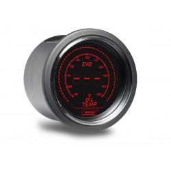 ProSport gauge oil temperature - 52 mm - EVO - Blue/Red
