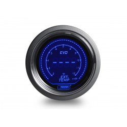 EGT Prosport manomètre 52mm - EVO - EGT - Bleu/Rouge