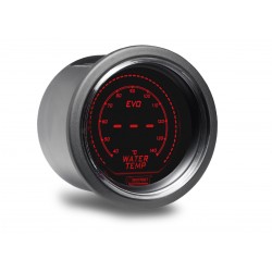 ProSport gauge water temp - 52mm - EVO - Red/Blue