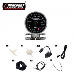Pression Turbo Prosport Manomètre 52mm - SUPREME