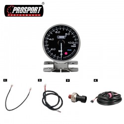 Pression Huile ProSport - Manomètre 52mm - SUPREME