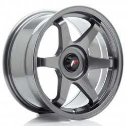 JR Wheels JR3 16x8 ET25 BLANK Gun Metal